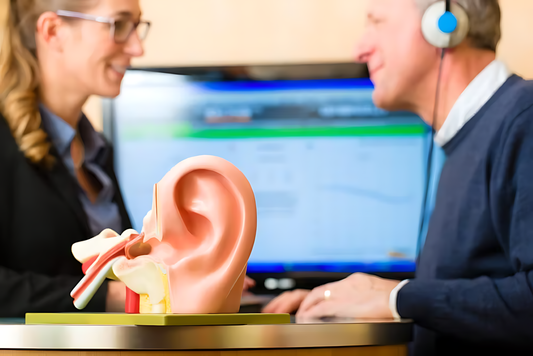 Hearing Test performed by an Audiologist