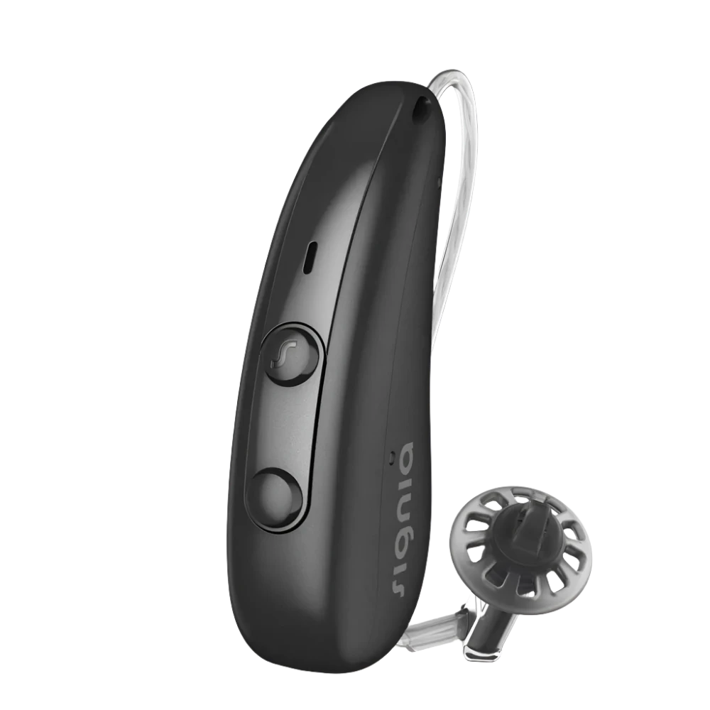 Signia Pure Charge & Go BCT 7IX Hearing Aids with Portable Charger Included - Universal Connectivity