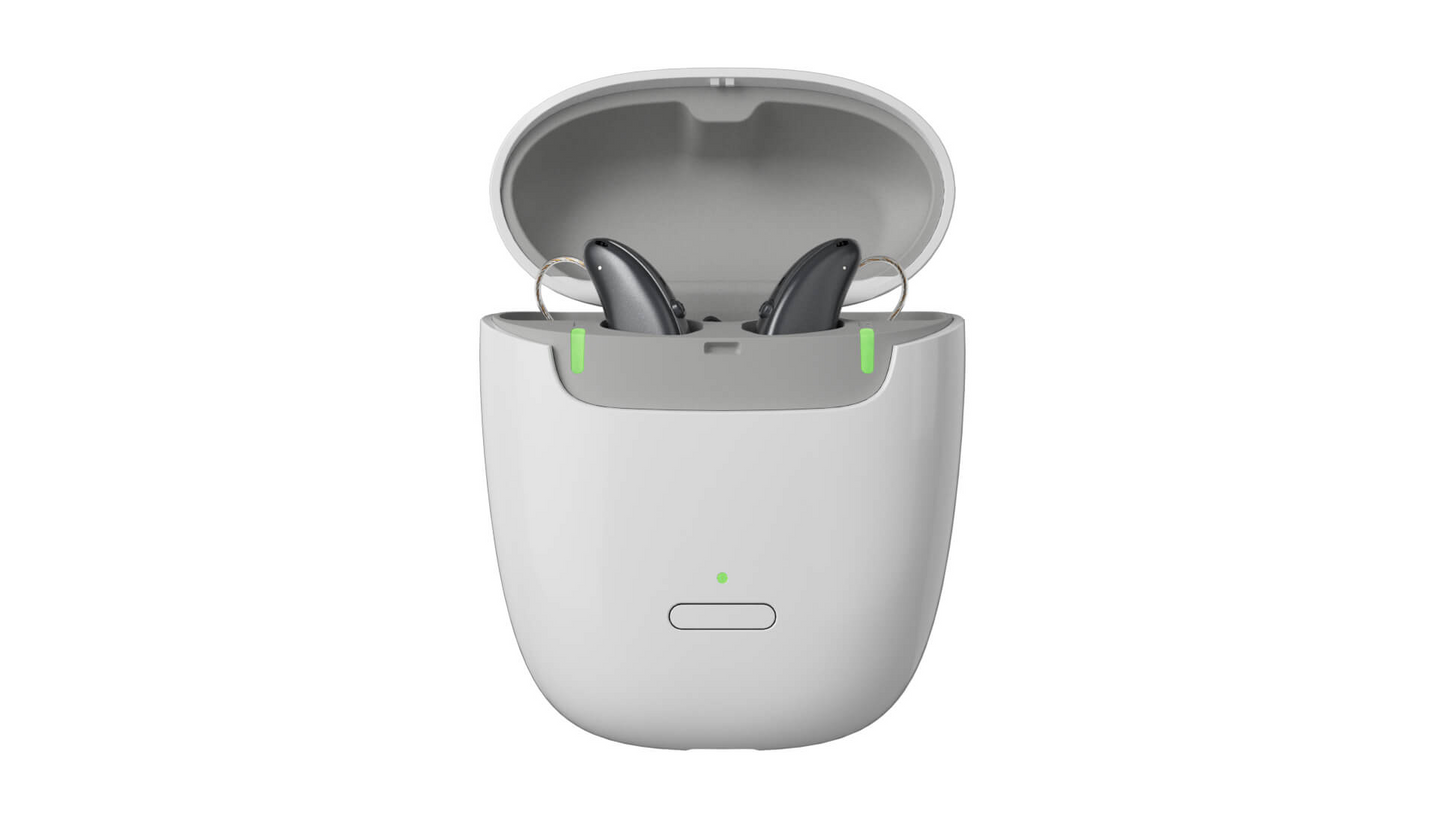 Signia Pure Charge & Go BCT 7IX Hearing Aids with Portable Charger Included - Universal Connectivity