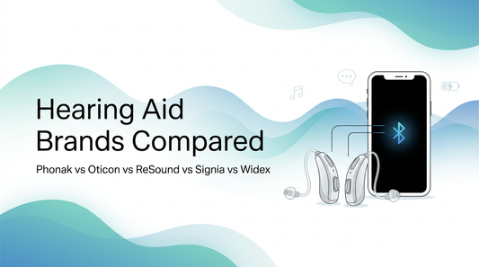 Hearing Aid Brands Compared: Phonak vs Oticon vs ReSound vs Signia vs Widex