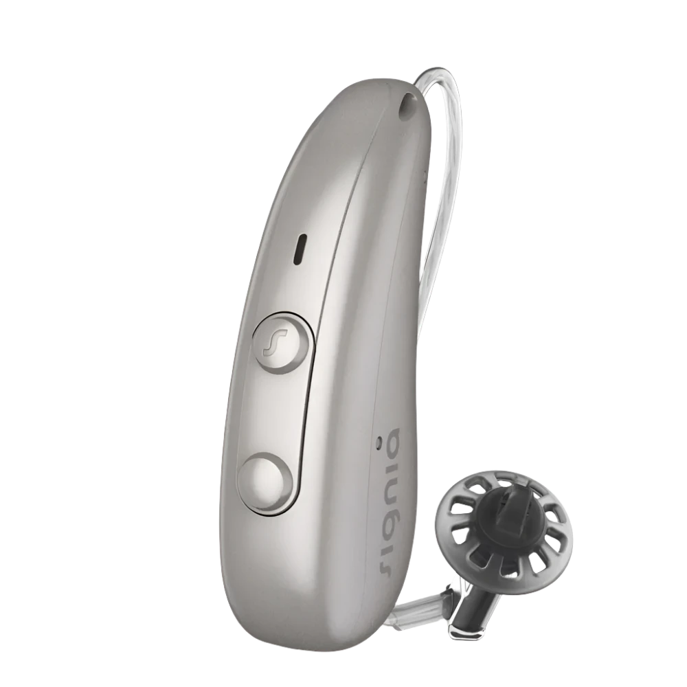 Signia Pure Charge & Go BCT 3IX Hearing Aids with Portable Charger Included - Universal Connectivity