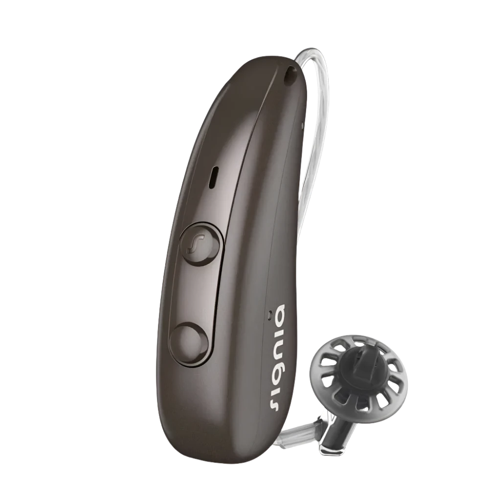 Signia Pure Charge & Go BCT 3IX Hearing Aids with Portable Charger Included - Universal Connectivity