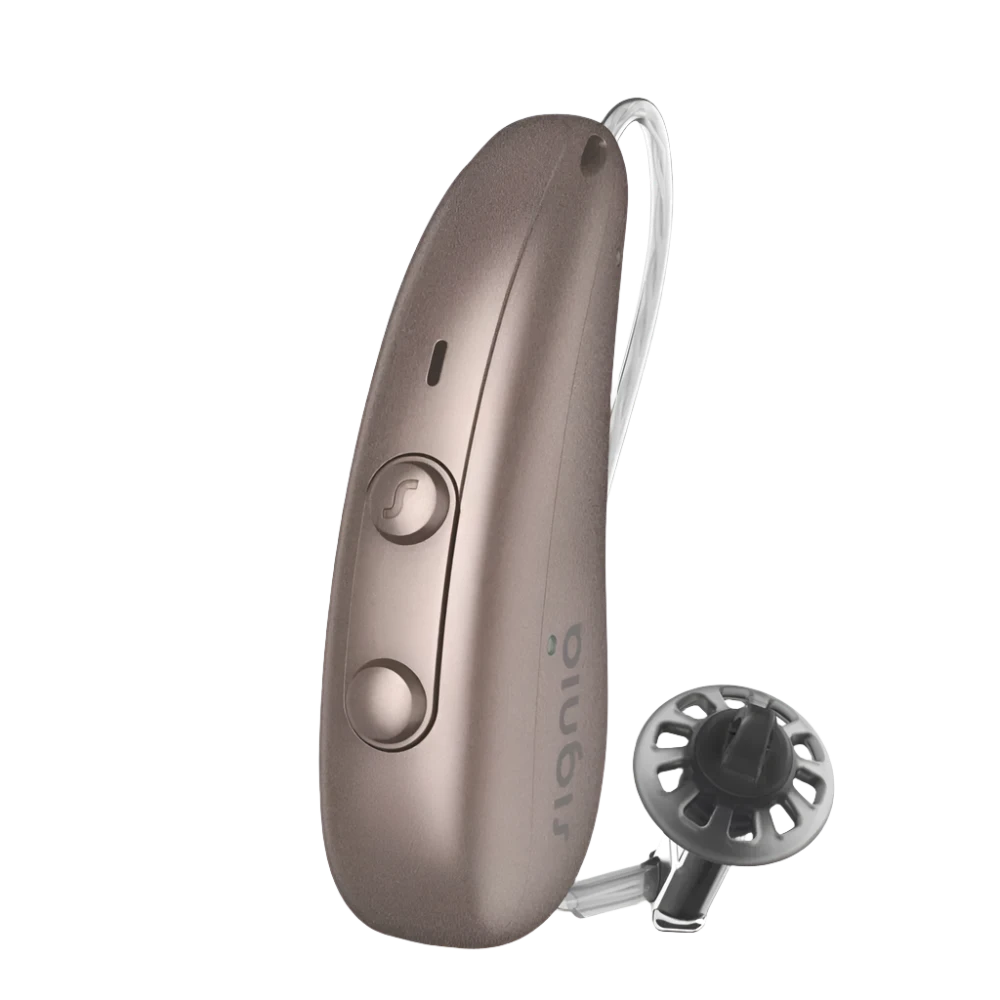 Signia Pure Charge & Go BCT 3IX Hearing Aids with Portable Charger Included - Universal Connectivity