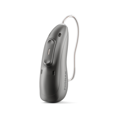 Phonak Audeo EON Sphere E90 hearing aid in Graphite Gray