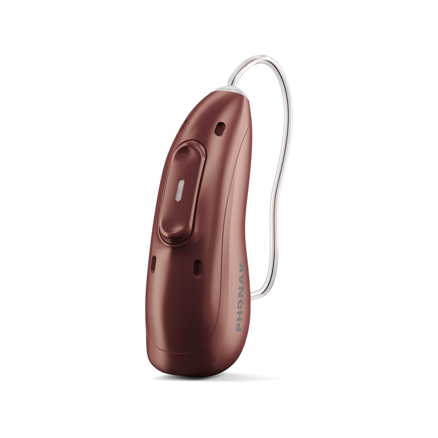 Phonak Audeo EON Sphere E90 hearing aid in Sienna Red