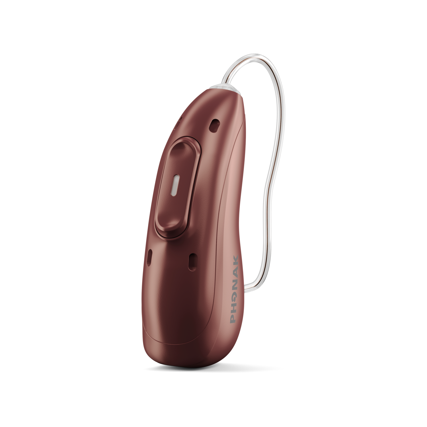 Phonak Audeo EON Sphere E90 hearing aid in Sienna Red