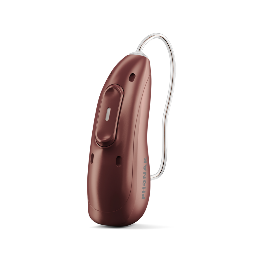 Phonak Audeo EON Sphere hearing aid in Sienna Red