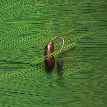 Phonak Audeo EON Sphere hearing aid showing the dedicated HYPERSONIC AI chip