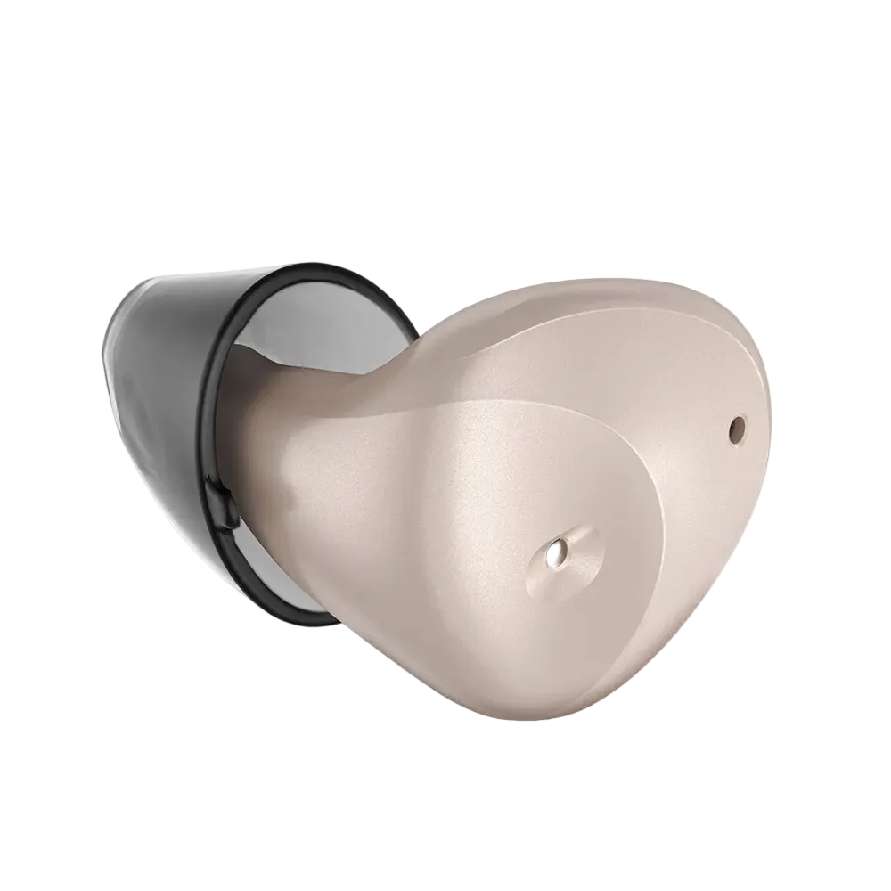 Signia Active Mini IX hearing aid in Rose Gold